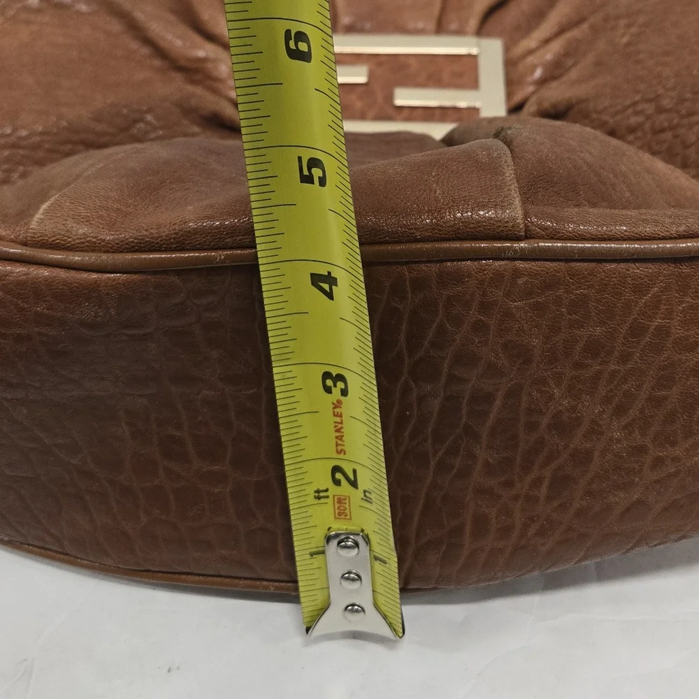 Fendi brown Leather Mia Hobo Bag - Picture 13 of 16